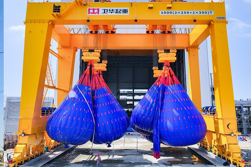 Weihua's 1000-ton gantry 